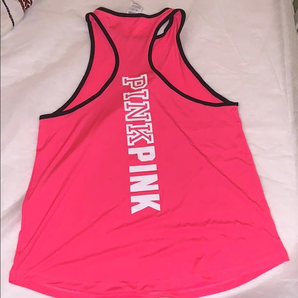 VS Pink Racerback Tank💓 - Picture 3 of 3
